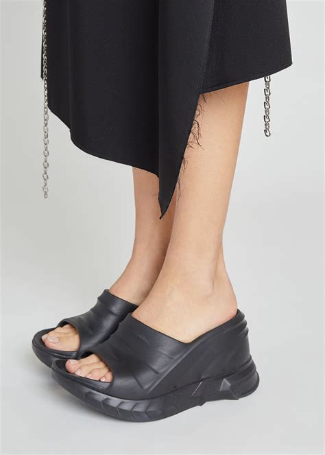 givenchy women's marshmallow wedge sandals stores|marshmallow sandals in rubber.